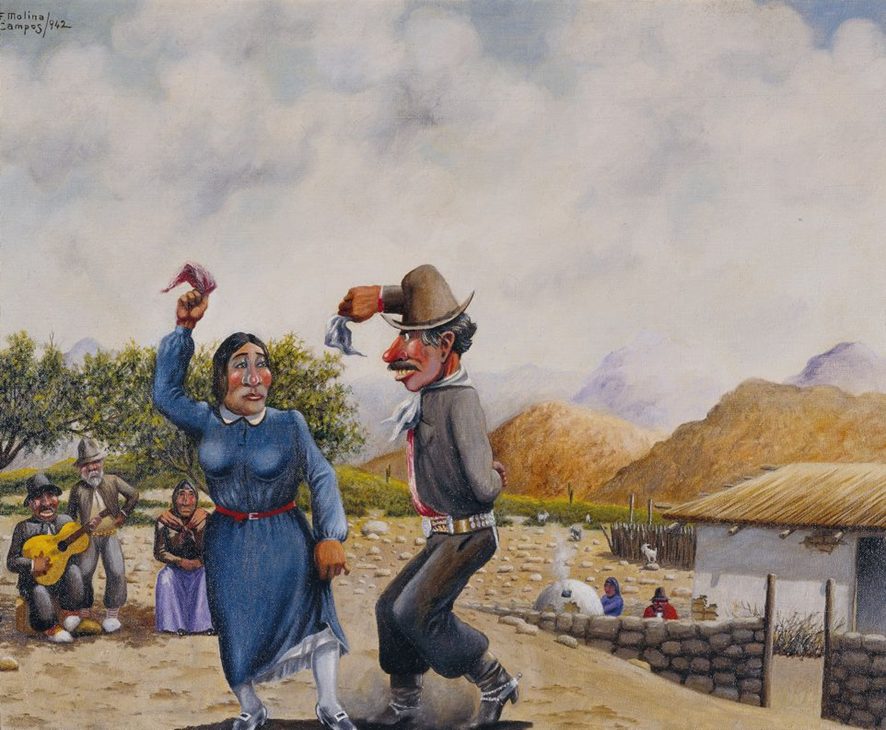 Muestra De Florencio Molina Campos. Pinturas Para El Pueblo - La Pericana